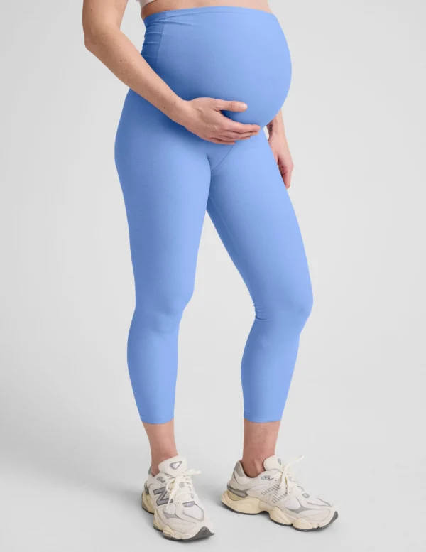 Spacedye Love The Bump Capri Maternity Legging - Image 2